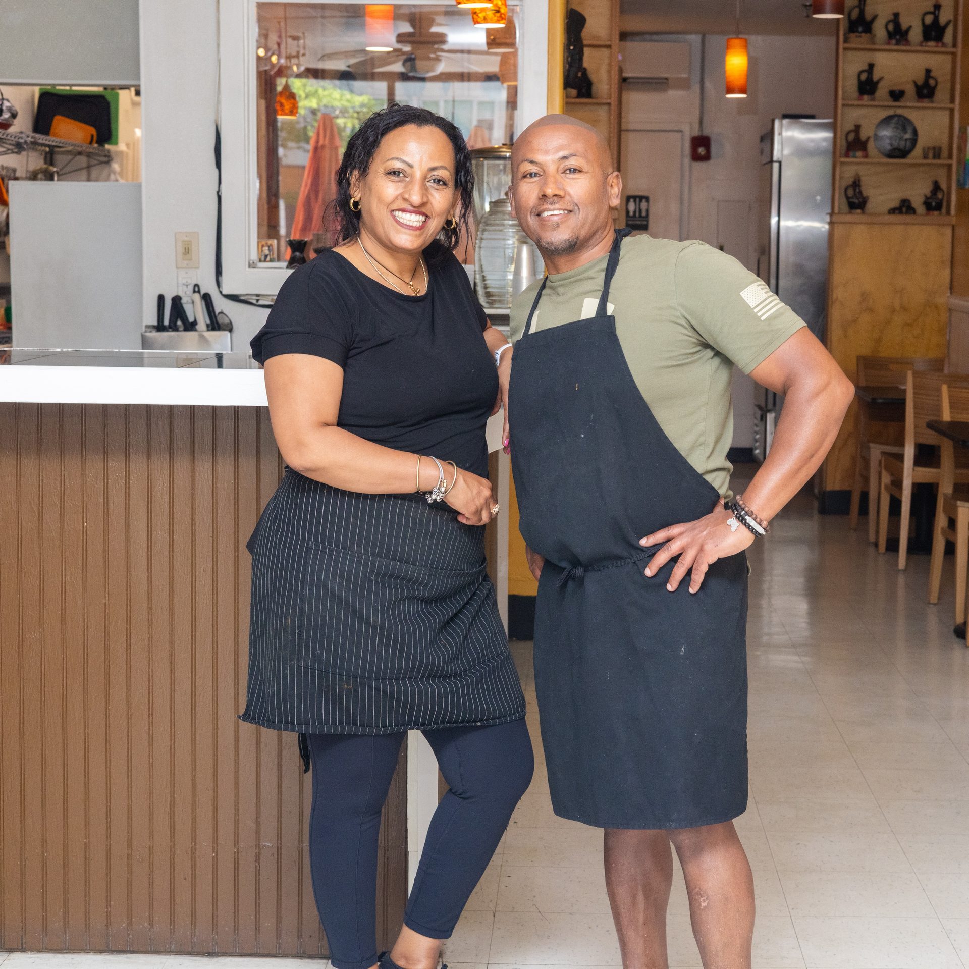 A Husband and Wife Kitchen